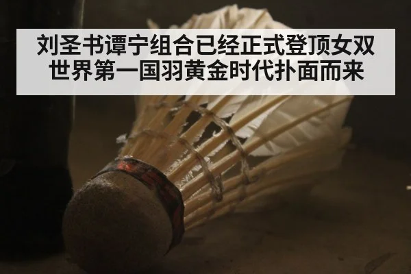刘圣书谭宁组合已经正式登顶女双世界第一国羽黄金时代扑面而来